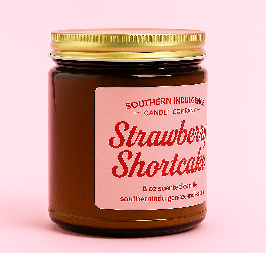 Strawberry Shortcake Jar Candle