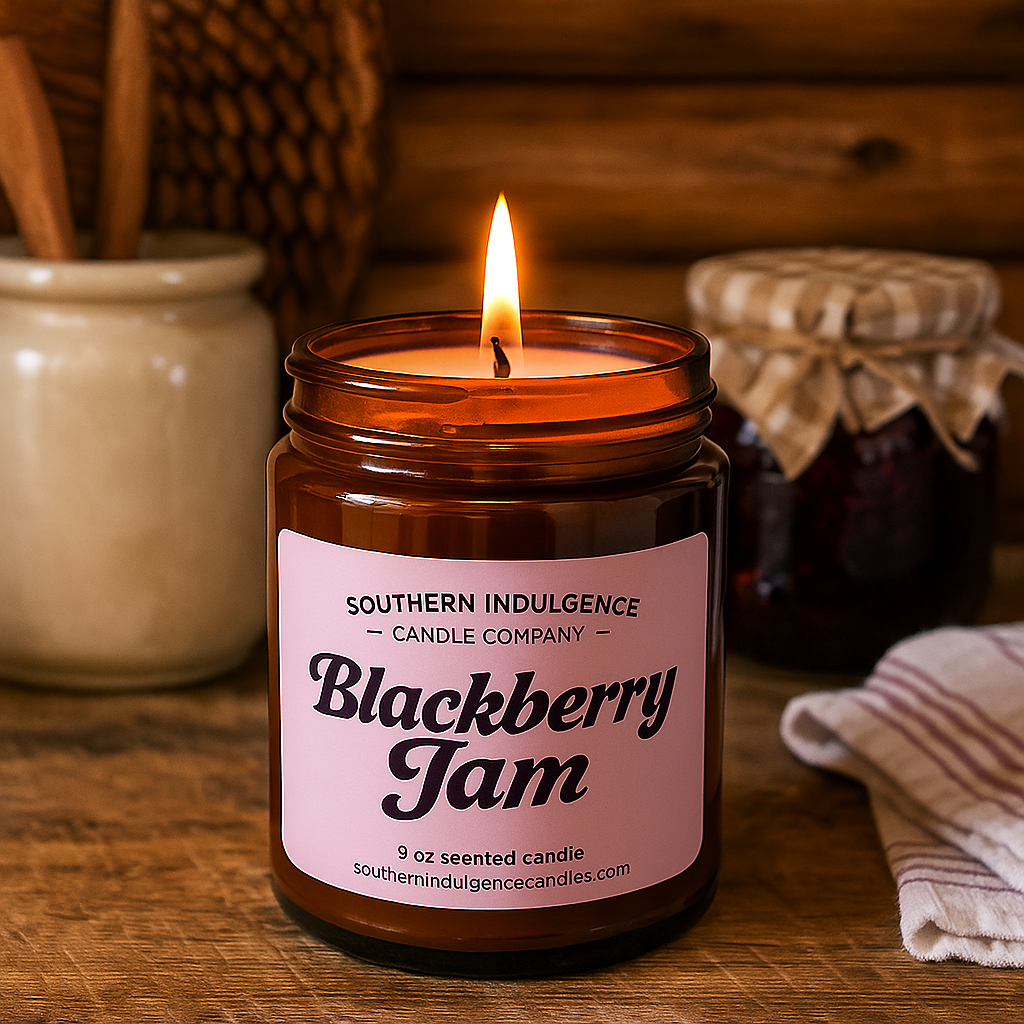 Blackberry Jam Jar Candle
