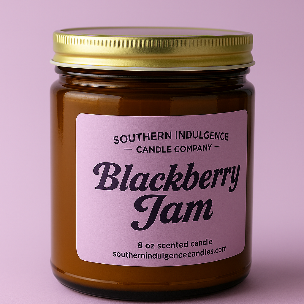 Blackberry Jam Jar Candle