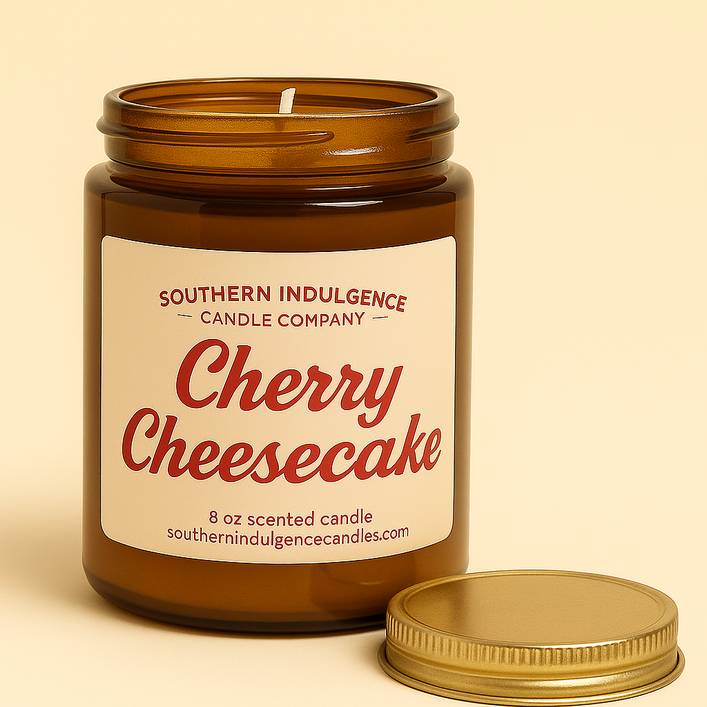 Cherry Cheesecake Jar Candle
