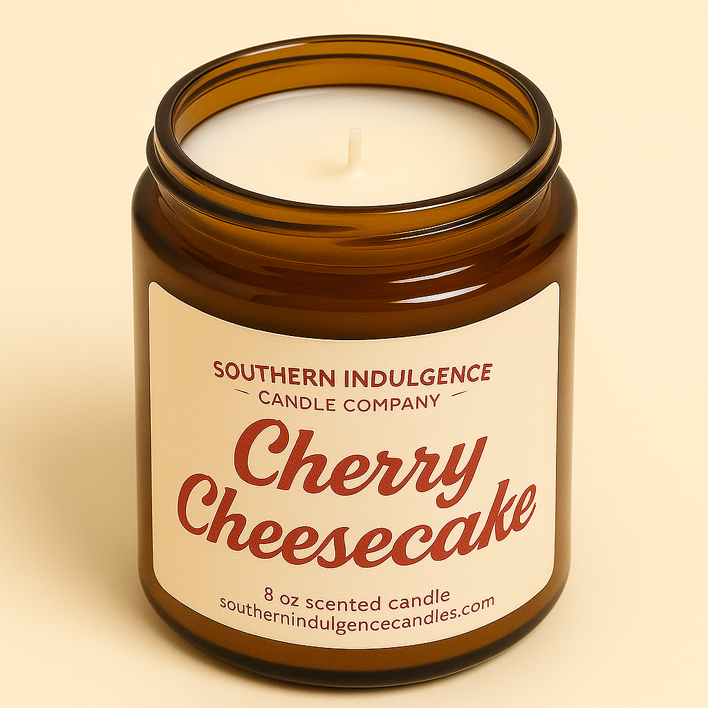 Cherry Cheesecake Jar Candle