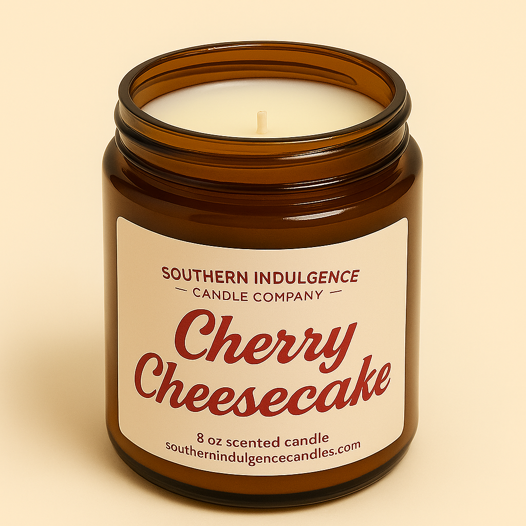 Cherry Cheesecake Jar Candle