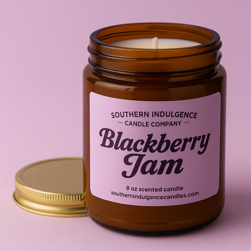 Blackberry Jam Jar Candle