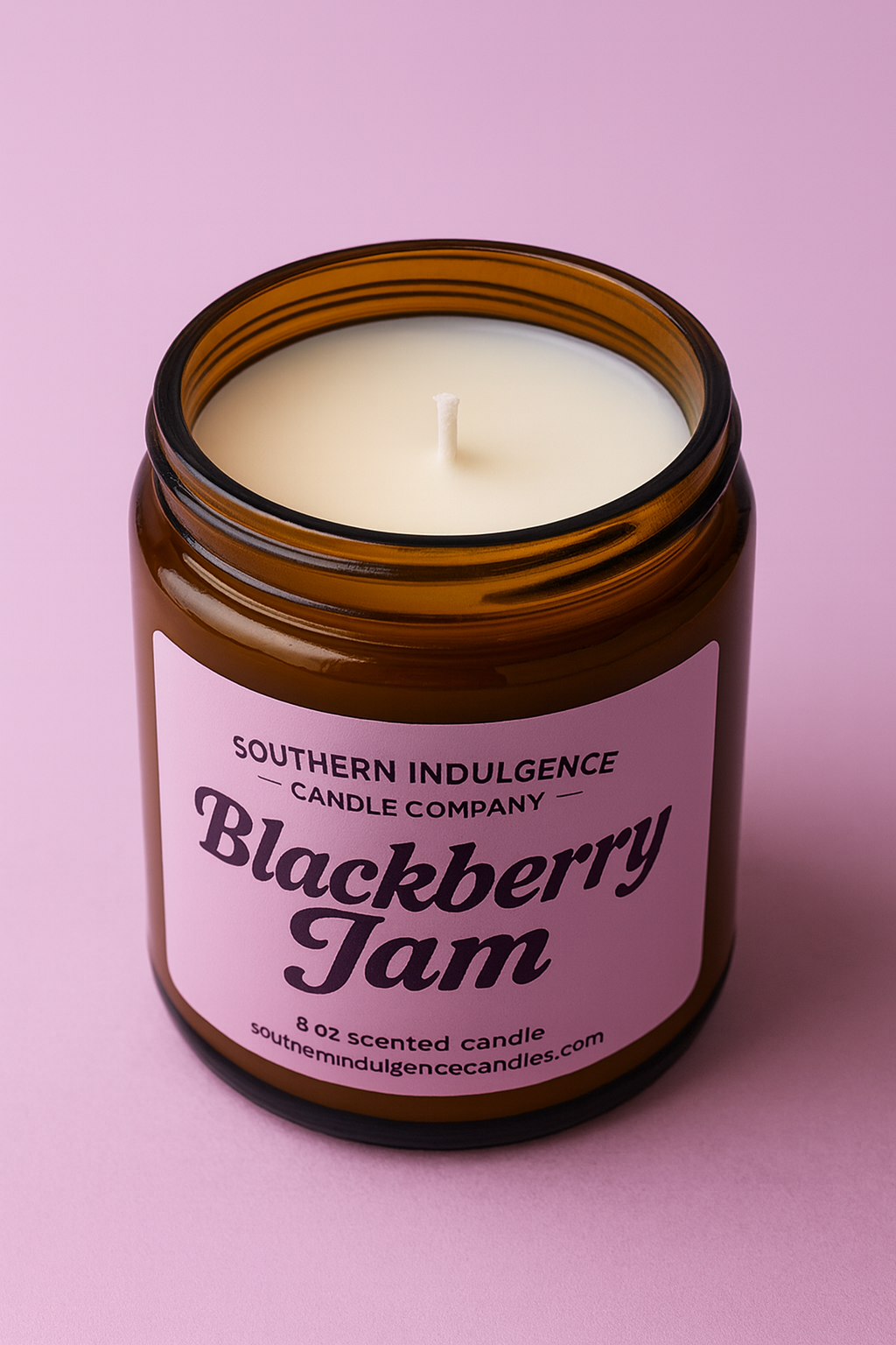 Blackberry Jam Jar Candle