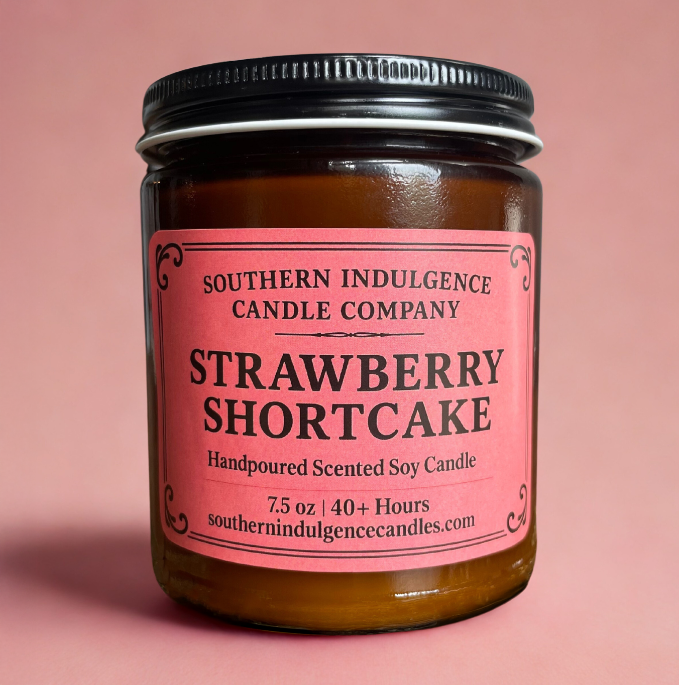 Strawberry Shortcake Jar Candle
