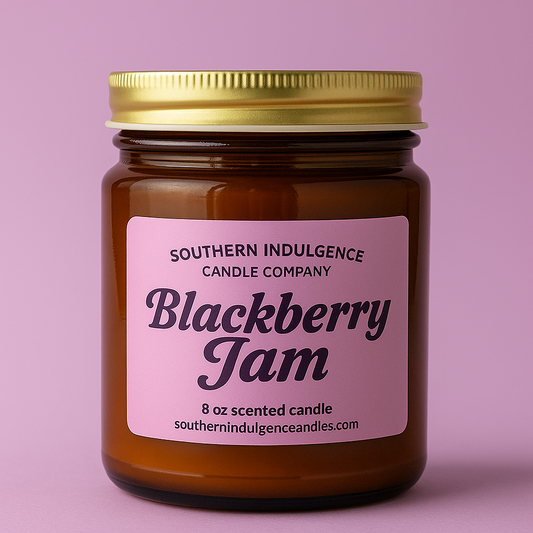 Blackberry Jam Jar Candle
