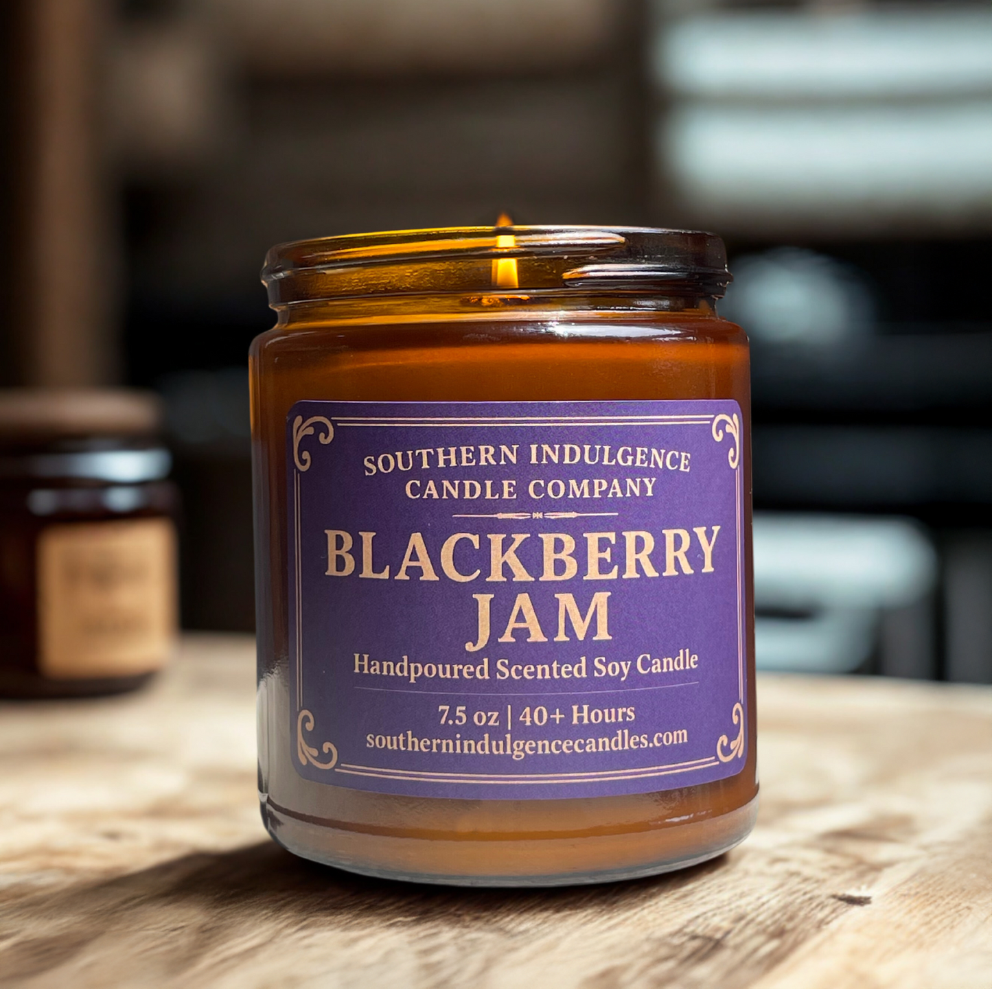 Blackberry Jam Jar Candle