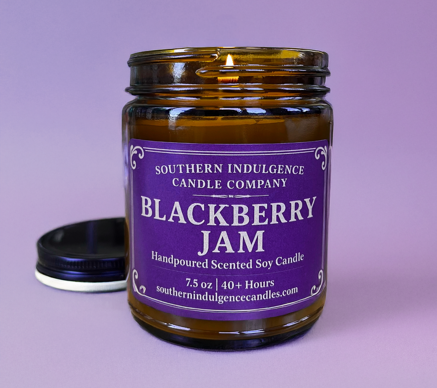 Blackberry Jam Jar Candle