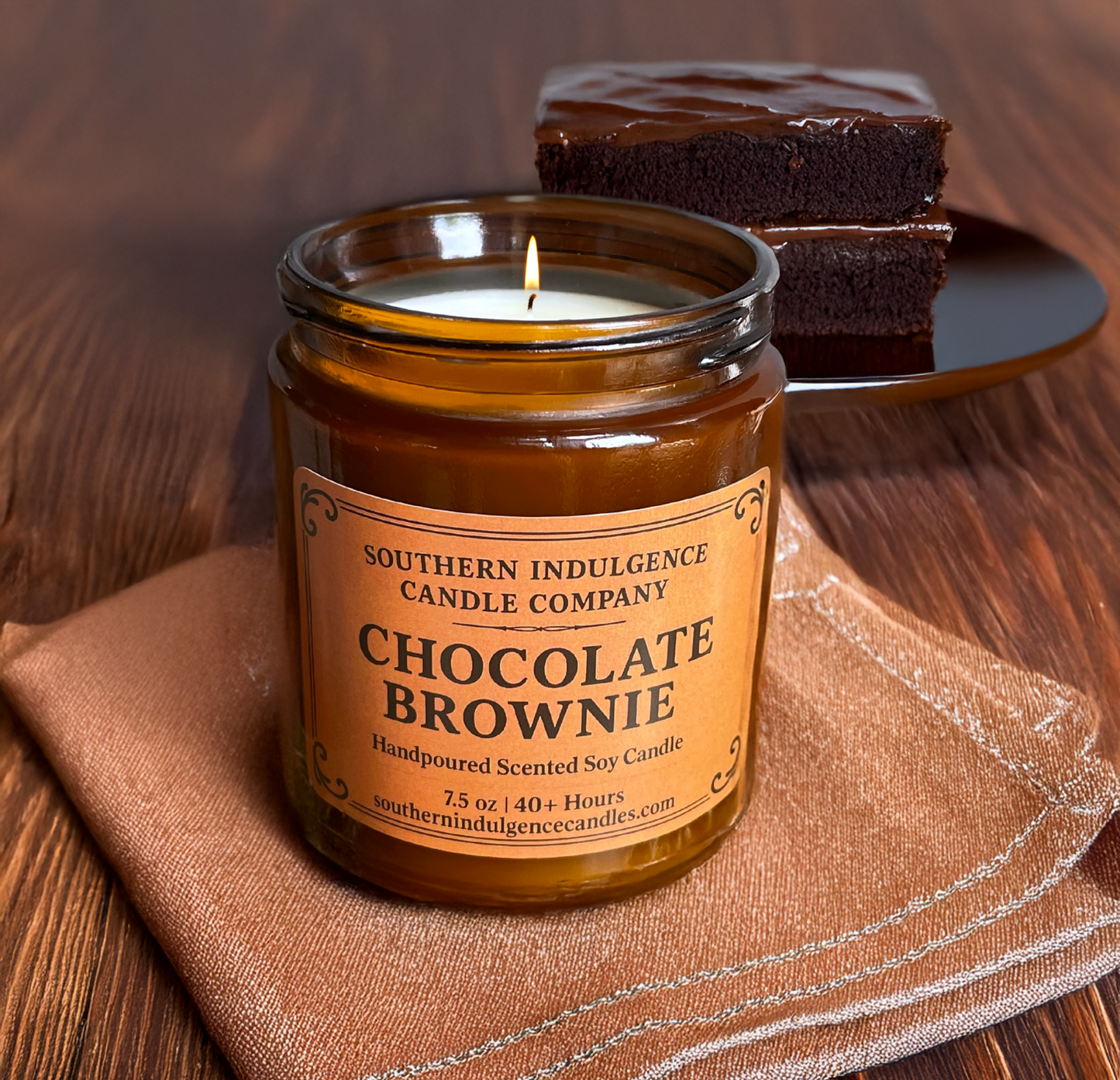 Chocolate Brownie Jar Candle