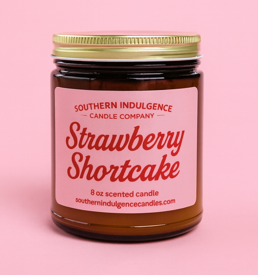 Strawberry Shortcake Jar Candle